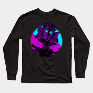 The Deep Sea King Neon Long Sleeve T-Shirt